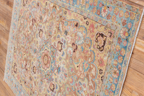 Vintage Tabriz Area Rug (4' x 5')